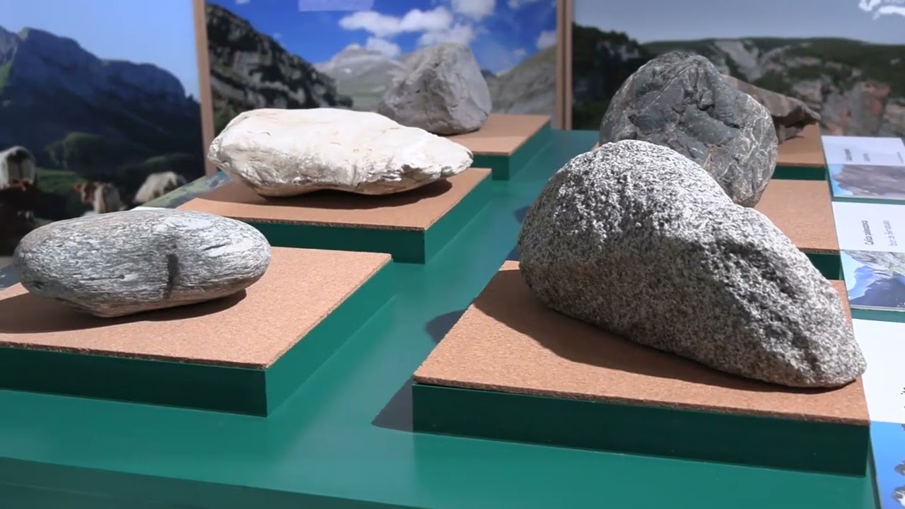 El Museo de Ciencias Naturales acoge una exposición sobre los Geoparques Mundiales de Aragón