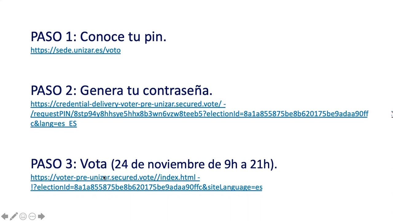 Videotutorial para el voto electrónico en #EleccionesdeRector2020