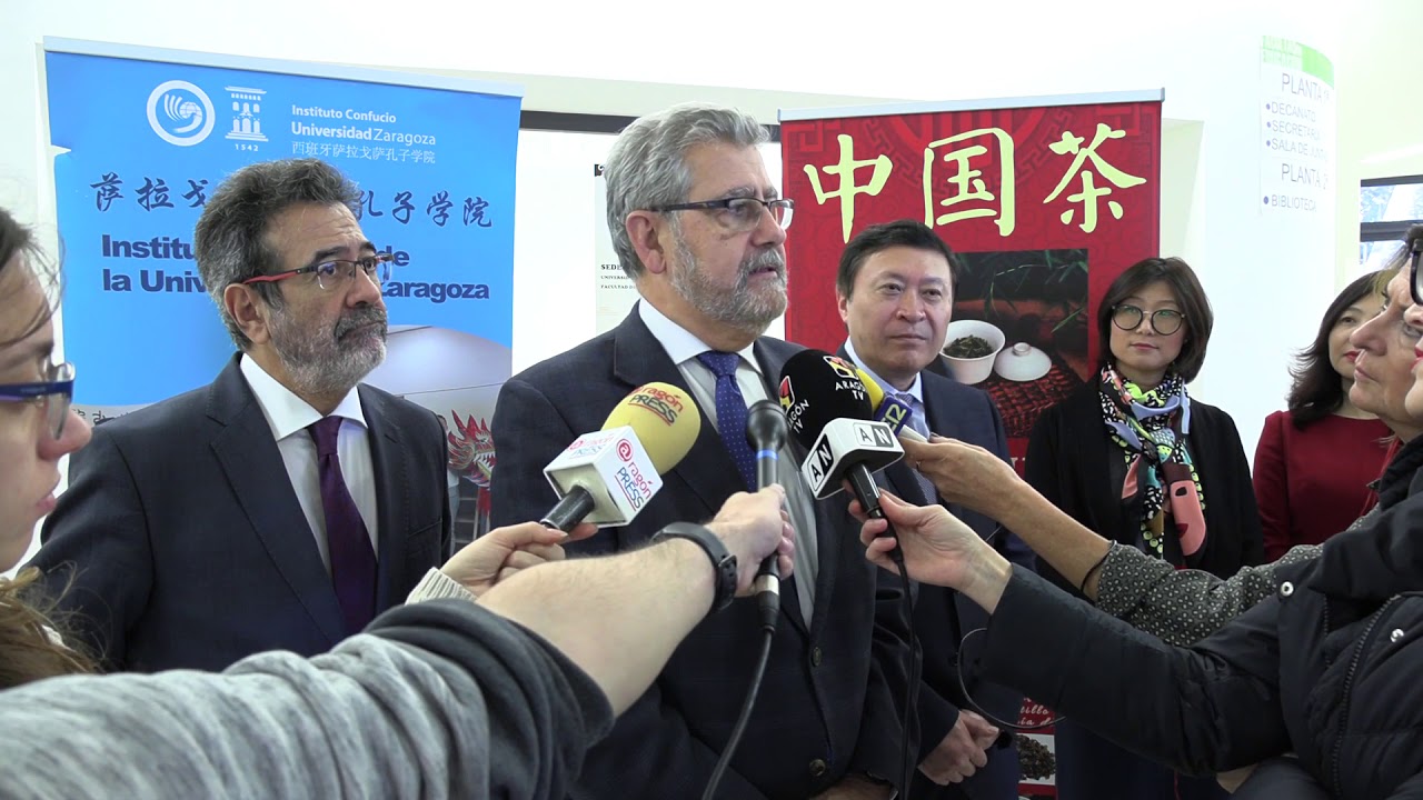 El rector Mayoral recibe al rector de la Nanjing Tech University de China (2/12/2019)