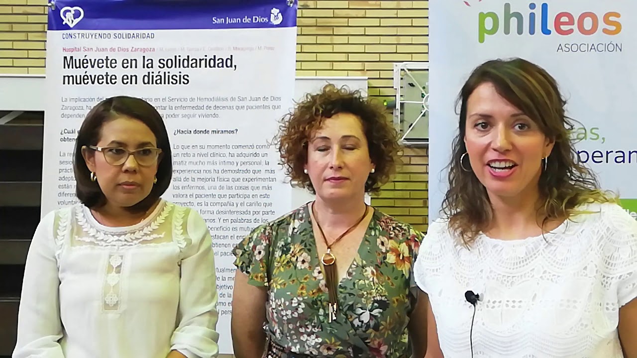 El Hospital S. Juan de Dios de Zaragoza en la I Feria de Voluntariado de la Unizar