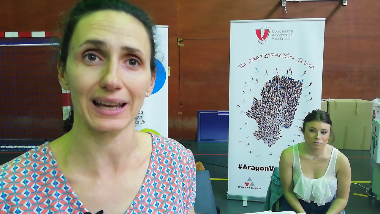 La Coordinadora Aragonesa de Voluntariado en la I Feria de Voluntariado de la Unizar