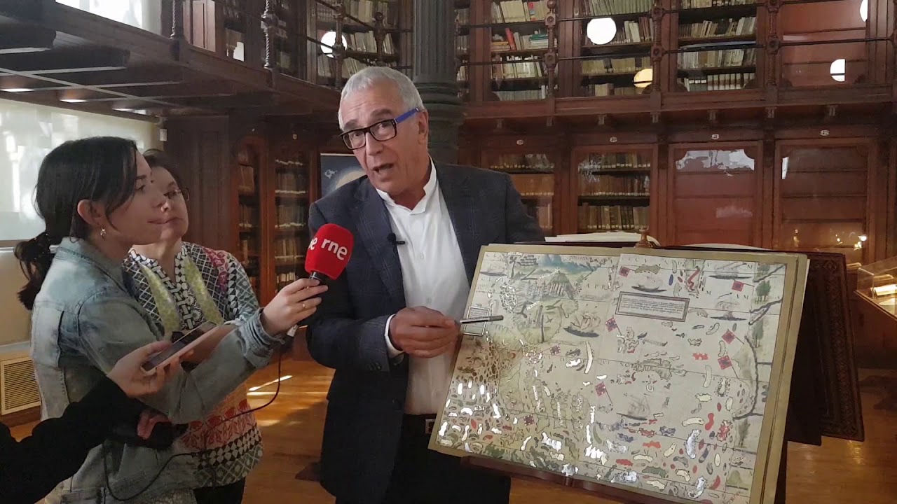 Rueda de prensa exposición  ‘Atlas y códices iluminados de los 40 años que cambiaron el mundo’